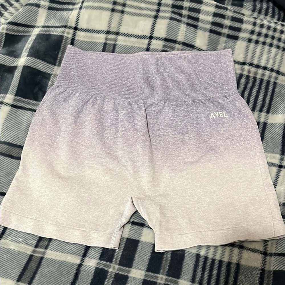 AYBL Women's Purple Ombré Shorts